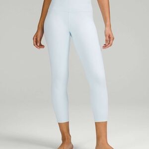 Lululemon Light Blue Align Linned Leggings